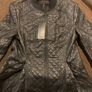 BCBG MAX AZARIA leather jacket